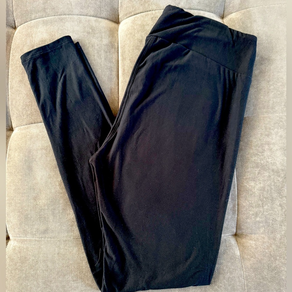 LuLaRoe Leggings, Black TC